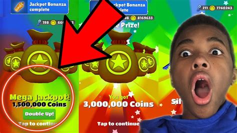 how to get mega jackpot in subway surfers